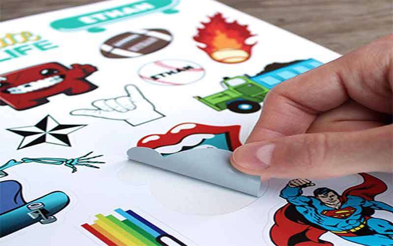 بهترین جنس متریال استیکر
