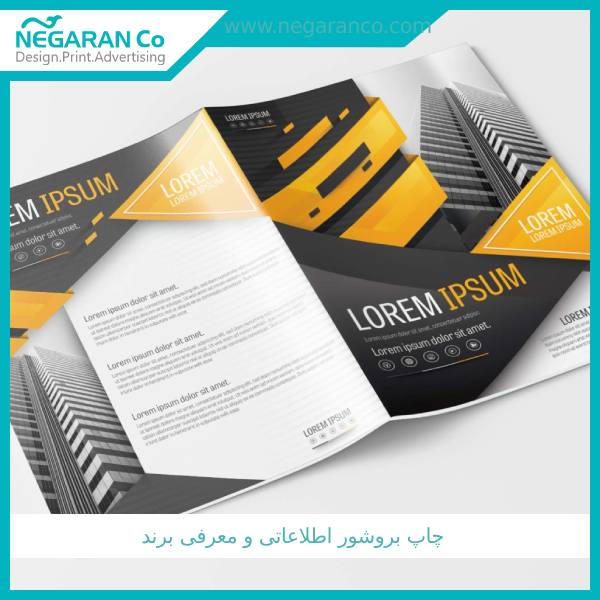 چاپ بروشور اطلاعاتی و معرفی برند