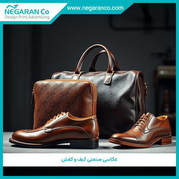 عکاسی صنعتی کیف و کفش