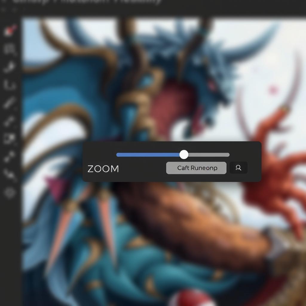 آشنایی با ابزار zoom در فتوشاپ