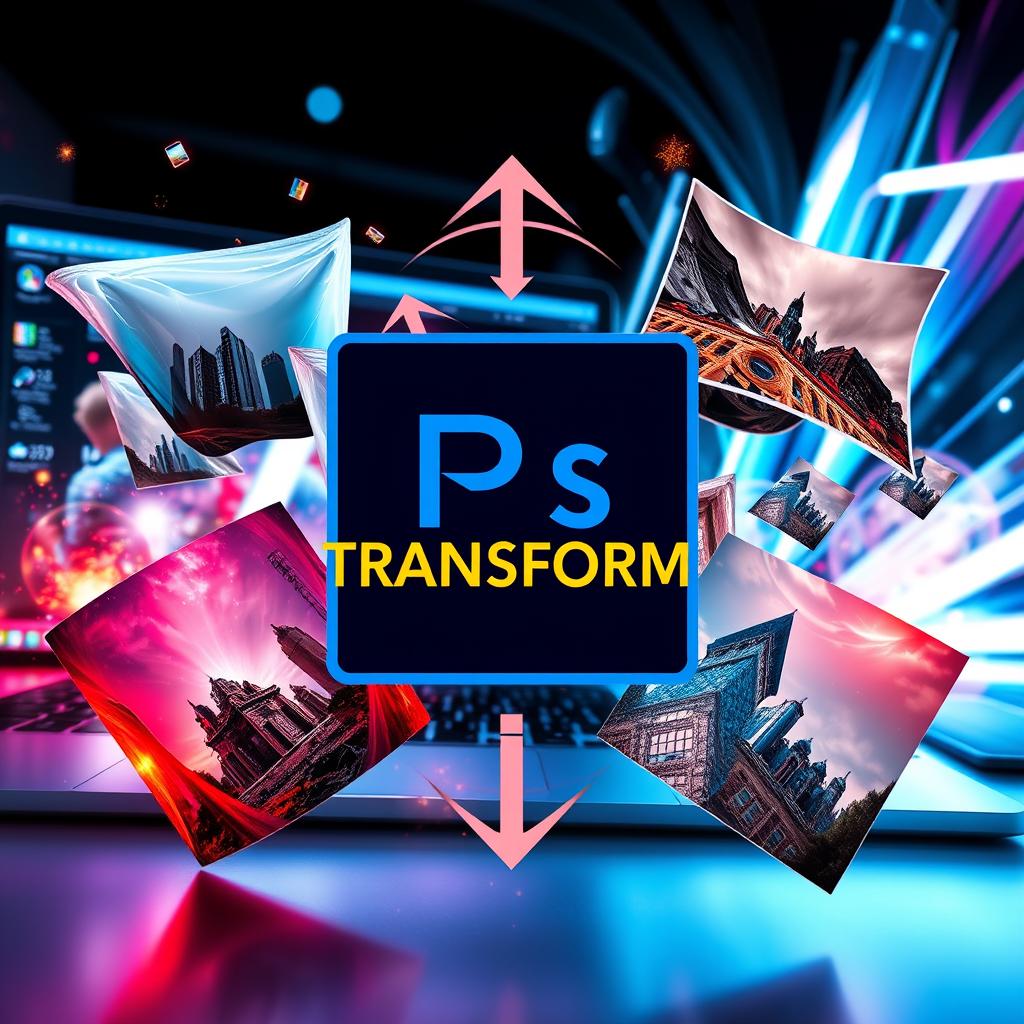 معرفی ابزار Free Transform در فتوشاپ