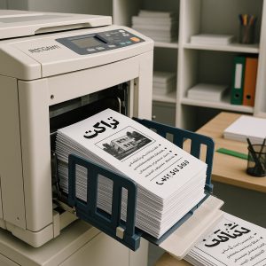 چاپ تراکت ریسو یا ریسوگرافی