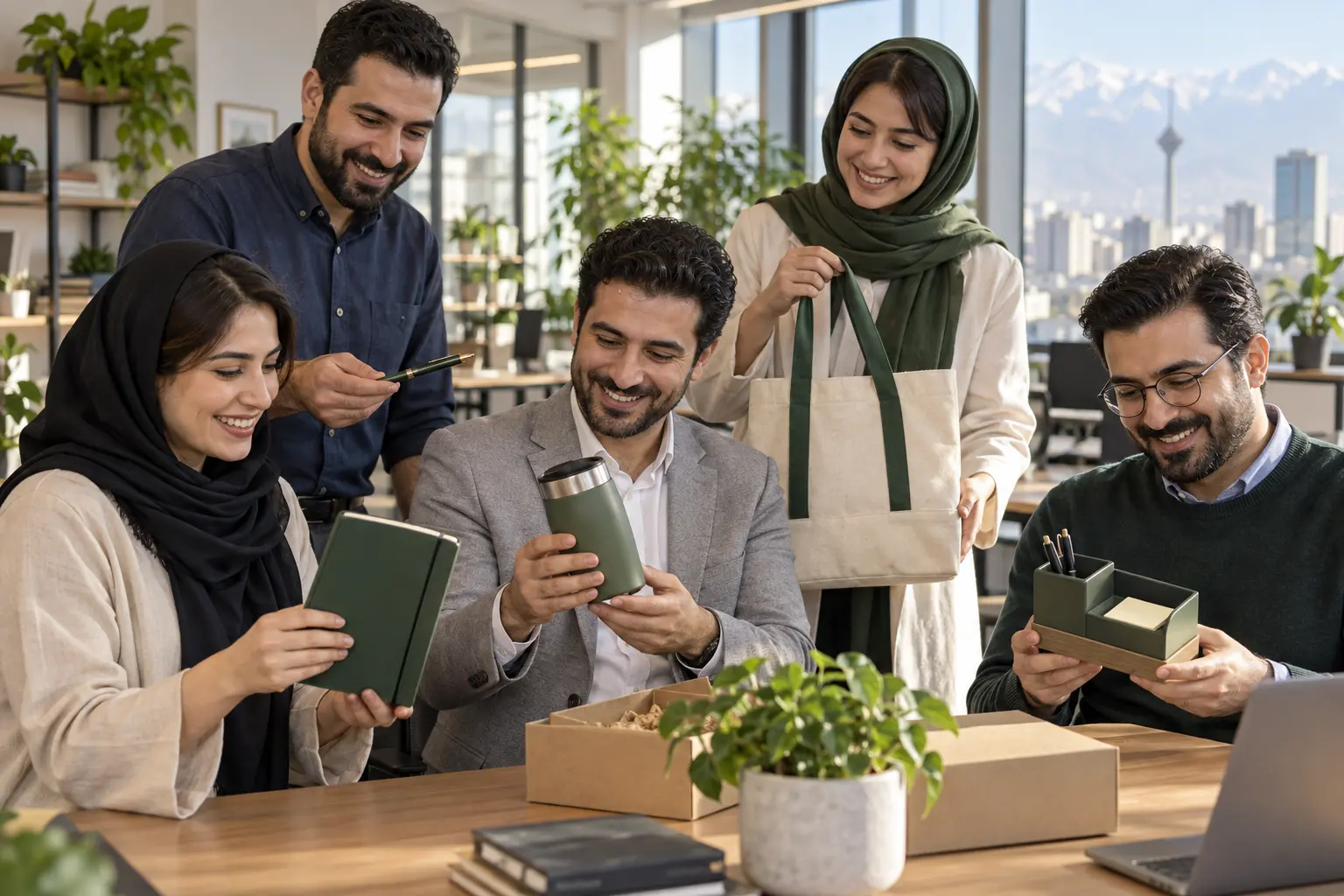 هدایای تبلیغاتی کاربردی برای کارمندان هدیه تبلیغاتی برای کارمندان